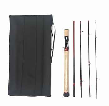 Amazon.co.jp: 6.5フィート ベイトパックロッド 5ピース (L