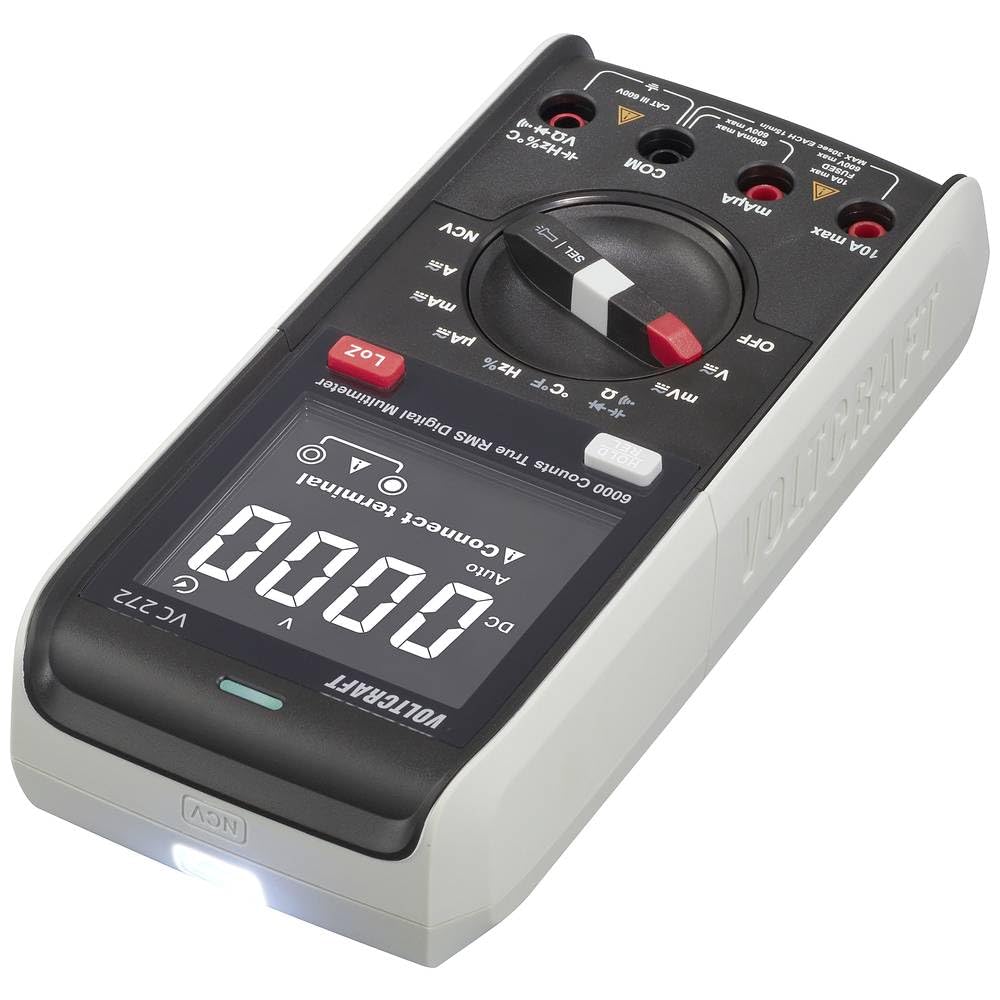 VOLTCRAFT VC-522 Pinza amperometrica digitale CAT III 600 V Display (Counts
