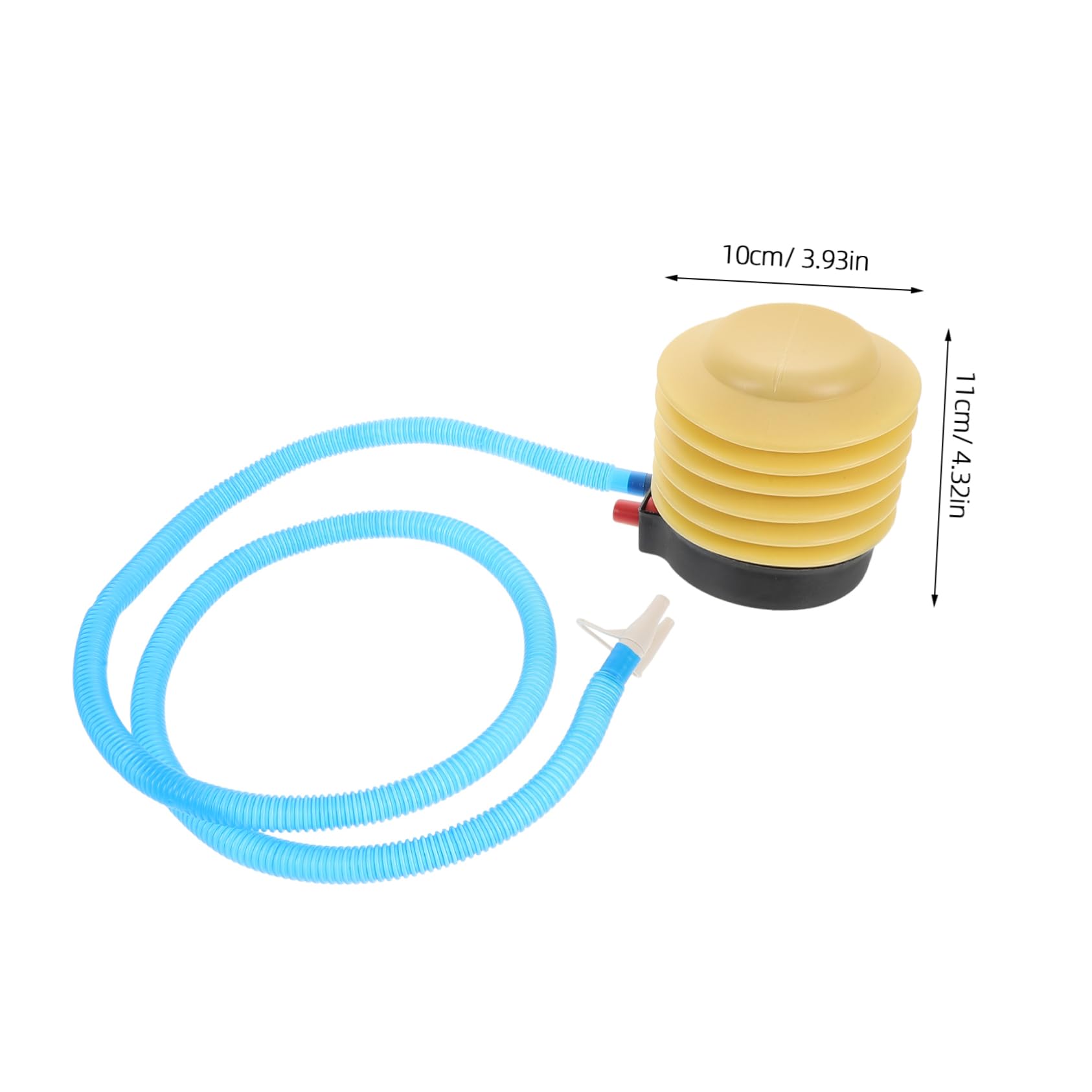 SUPVOX Flatable Pool Air Mattress Bed Pump for Inflatables 4 Pieces Hand Easy to Use