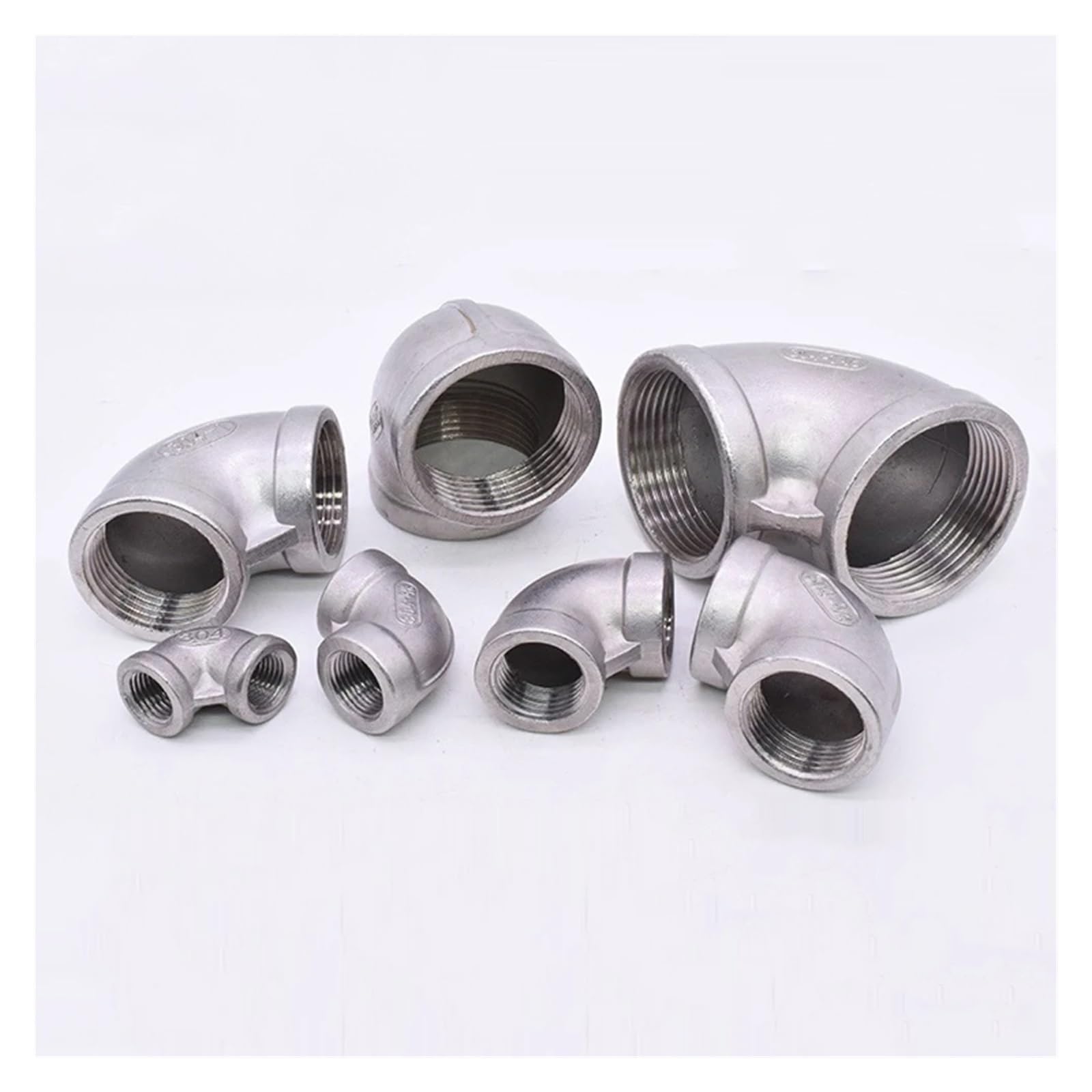 Fitting Rohrbogen 90° 3/4 Zoll Innengewinde (Edelstahl) von EDELSTAHL.NIRO