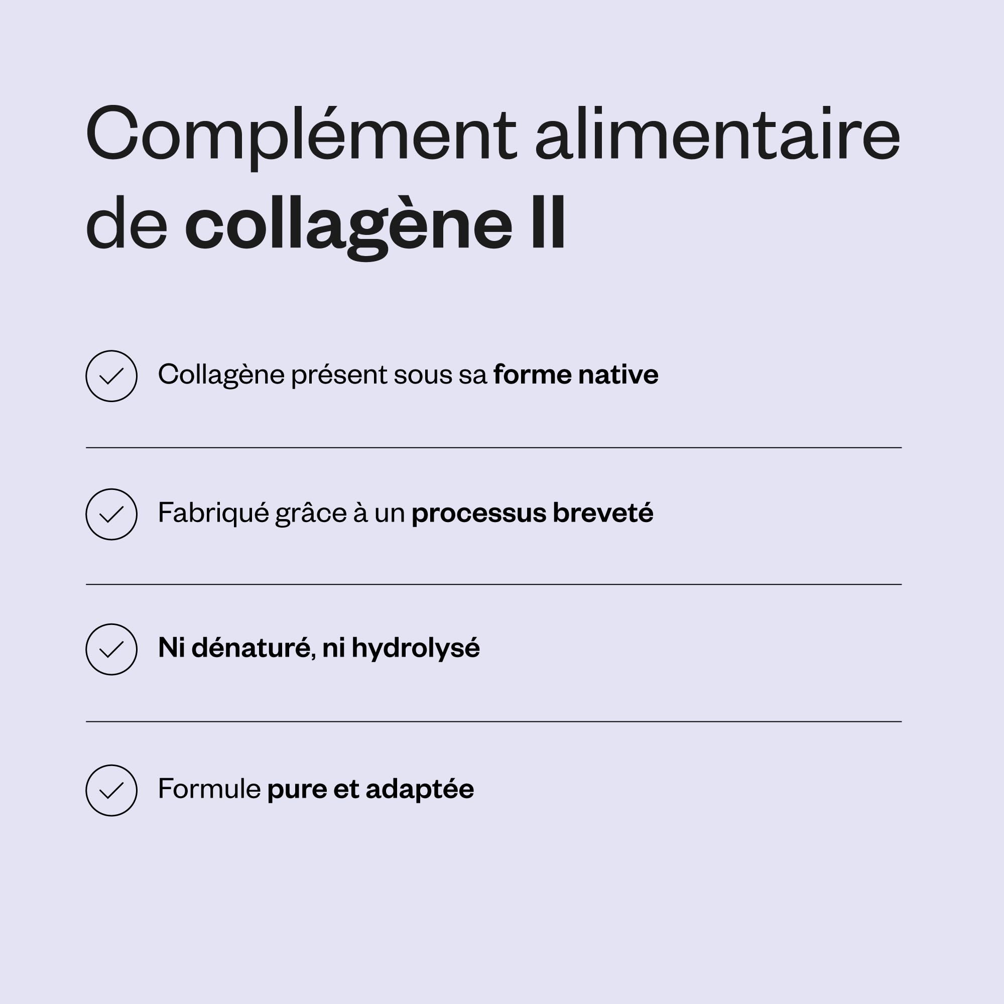 Collagène UC-II® (type 2) - Santé des Os et des Muscles - SuperSmart