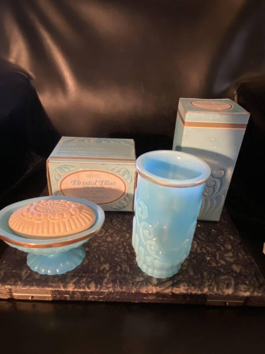 avon ガラスセット ビンテージ ディスプレイ