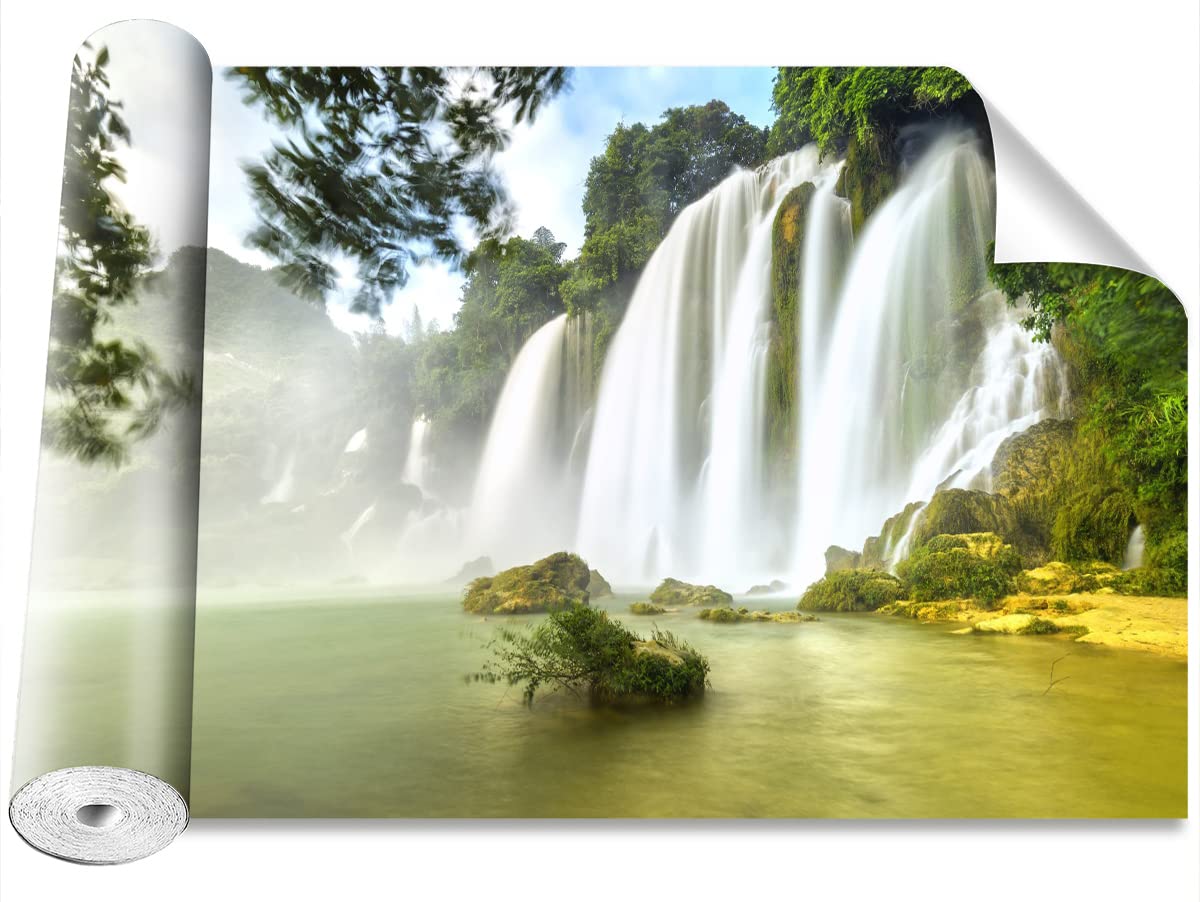 Papier peint Ban Gioc Waterfall grand format Tulup Décoration Murale