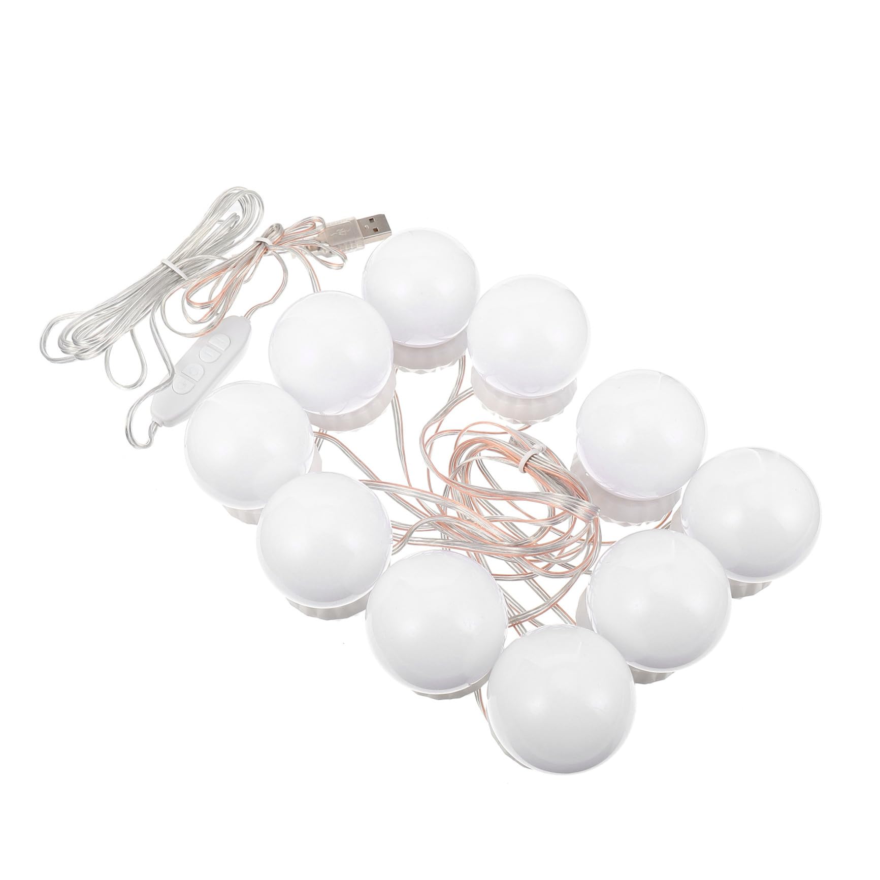 SOIMISS Kit de Lumières LED avec 10 Ampoules pour Miroir de Coiffeuse