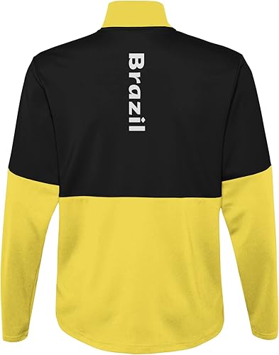 Miniatura 8 de Outerstuff Camiseta unisex para niños de la Copa Mundial de la FIFA Country con cremallera 14