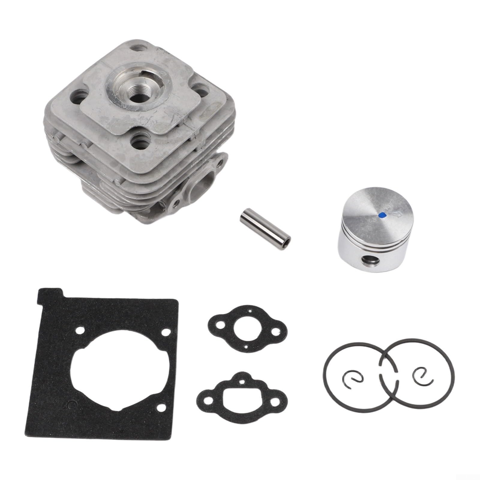 Cylindre pour kit de piston, pour 741 BC420 pour Spartan 424 440 441 OM43 pour Efco 8410, doublure en fonte, avec joints, pour pièces de rechange pour débroussailleuse Oleo-Mac