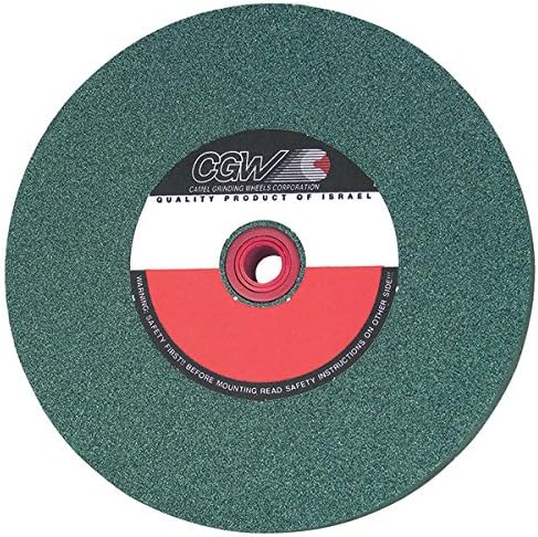 Camel 35023 6"x 1"x 1" 80I Green Silicon Carbide Bench Grinding Wheel (Pack/2)