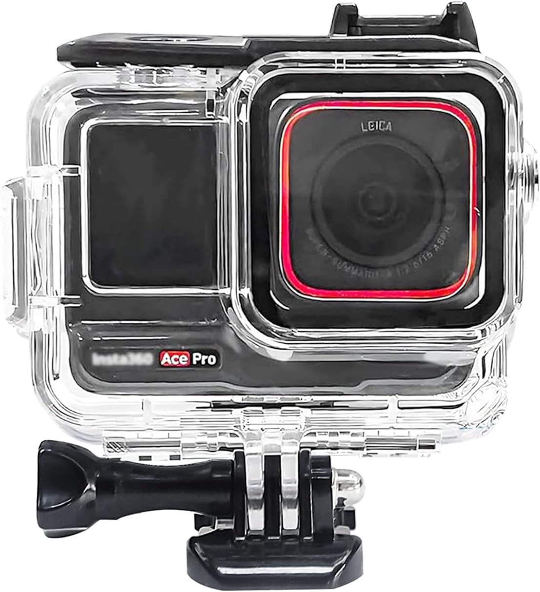 FitStill 60M/196FT Underwater Waterproof Diving Housing Compatible for Insta 360 Ace Pro,Protective Cover Shell with Accessories for Ace Pro Action Camera