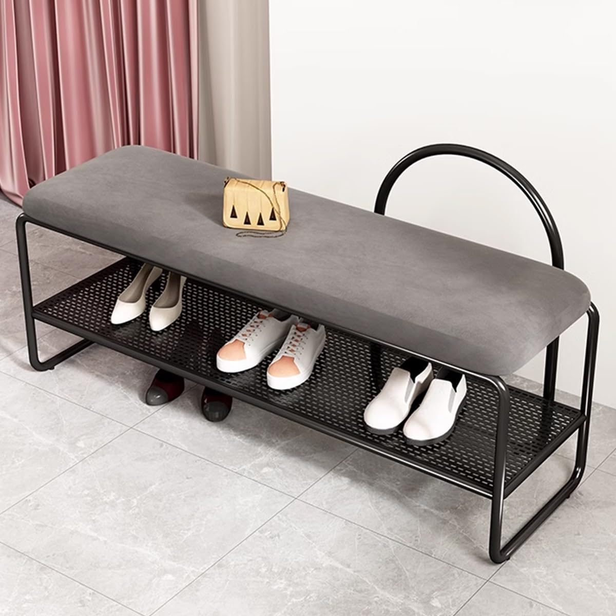 Banc à chaussures résistant pour résoudre le désordre dans l'entrée