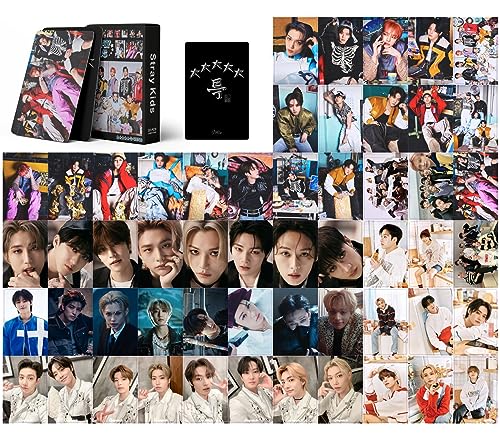 ZPPLD Stray Kids Photocards,54pcs Stray Kids Lomo Cards, Stray Kids 5 Star Nuevas...