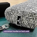 Hugger Mugger Standard Yoga Bolster - Firm, Supportive, Handmade, Durable - Image 4