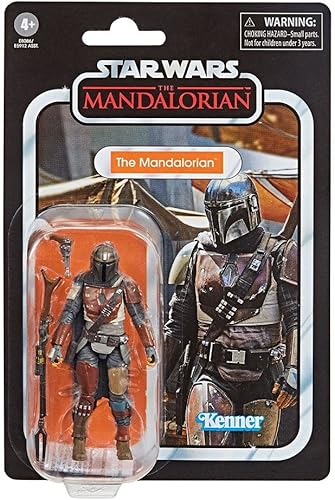 Miniatura 2 de Star Wars The Vintage Collection The Mandalorian Toy - Figura de acción a escala de 3.7 in, juguetes para niños de 4 años en adelante