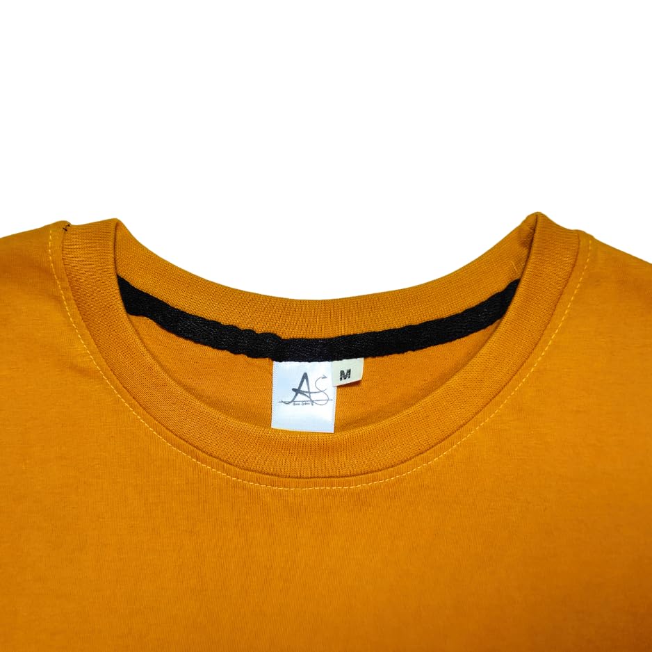 Image of Cotton Oversized Printed Tshirts for Men,Women,Boys- Baggy,Drop Shoulder Tshirts (LM-Mstrd-XXL)