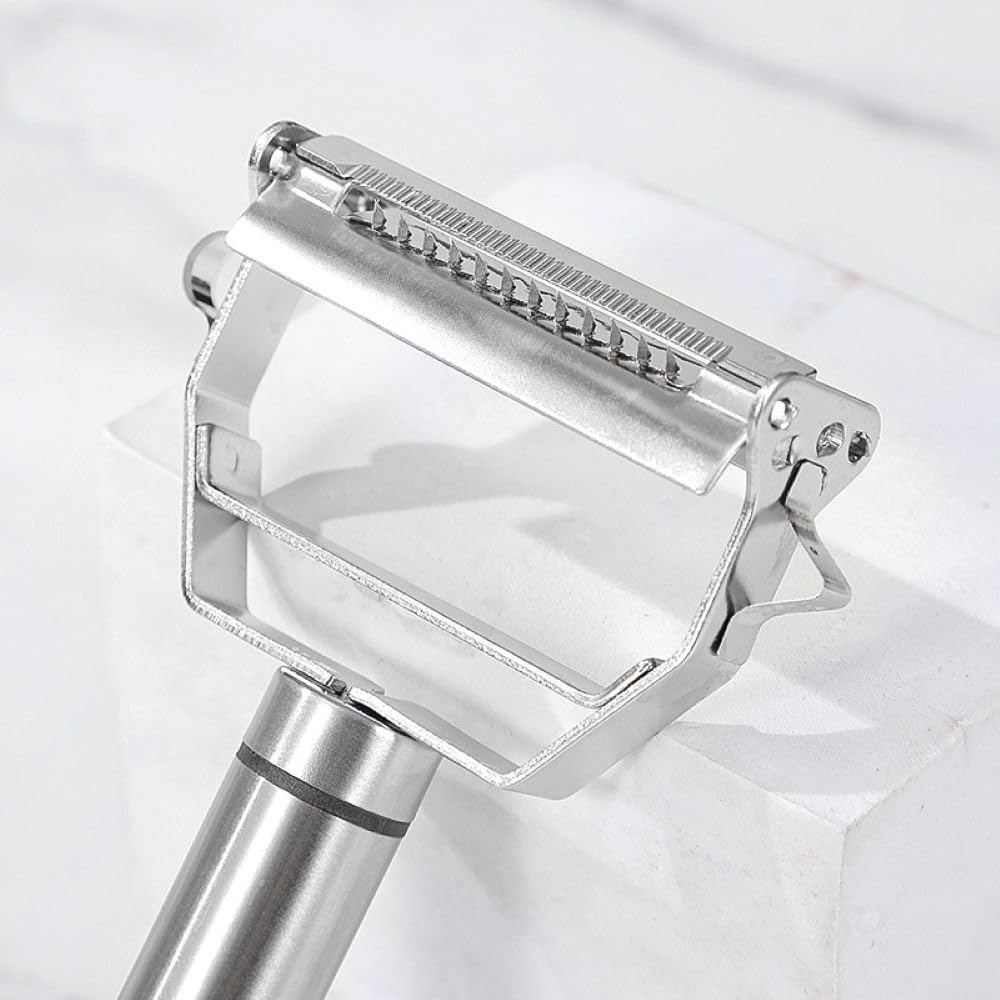 ステンレスピーラー 2点セット キッチン シルバー ピーラー 皮むき 楽天市場】【TVで紹介されました】シゲル工業のピーラー＋替刃セット