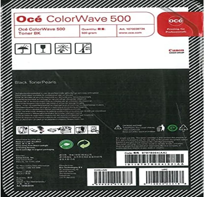 Oce Colorwave 500 Black Toner Pearls by OCE