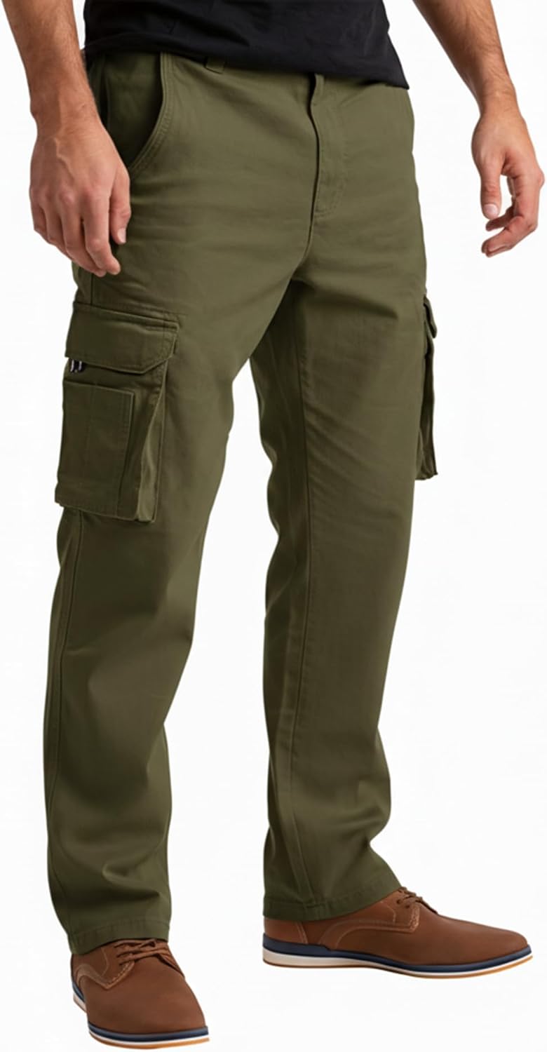Alamo Casual Cargo Pants for Men - Stretchable, Regular Fit