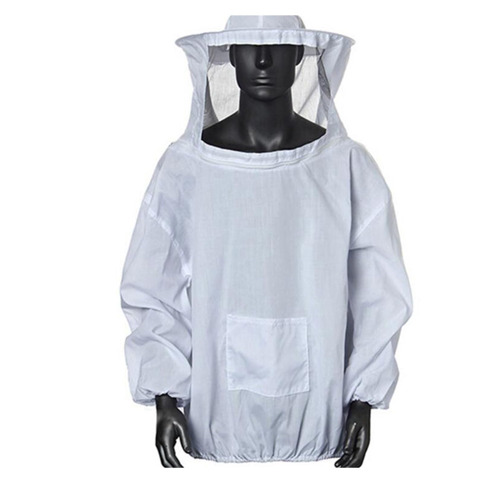 Siamese Beekeeping Suit Bee Clothes Colors with Hat Anti-Bee Suit Anti-Bee Bite Equipment Farming(Bianco)