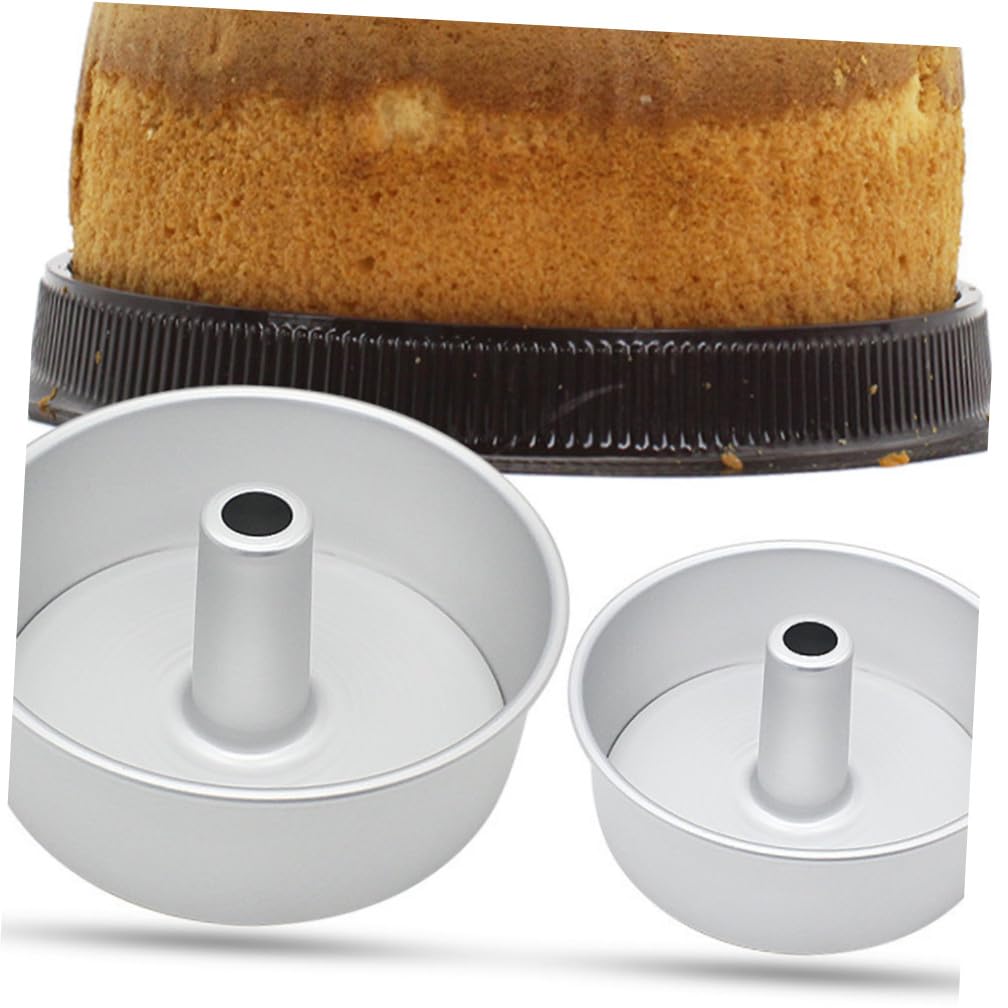 Moule à Gâteau Rond Diy 20 Cm Alliage D'aluminium Fond Creux Démontable Cuisson Pâtisserie 3 Pièces Usage Domestique