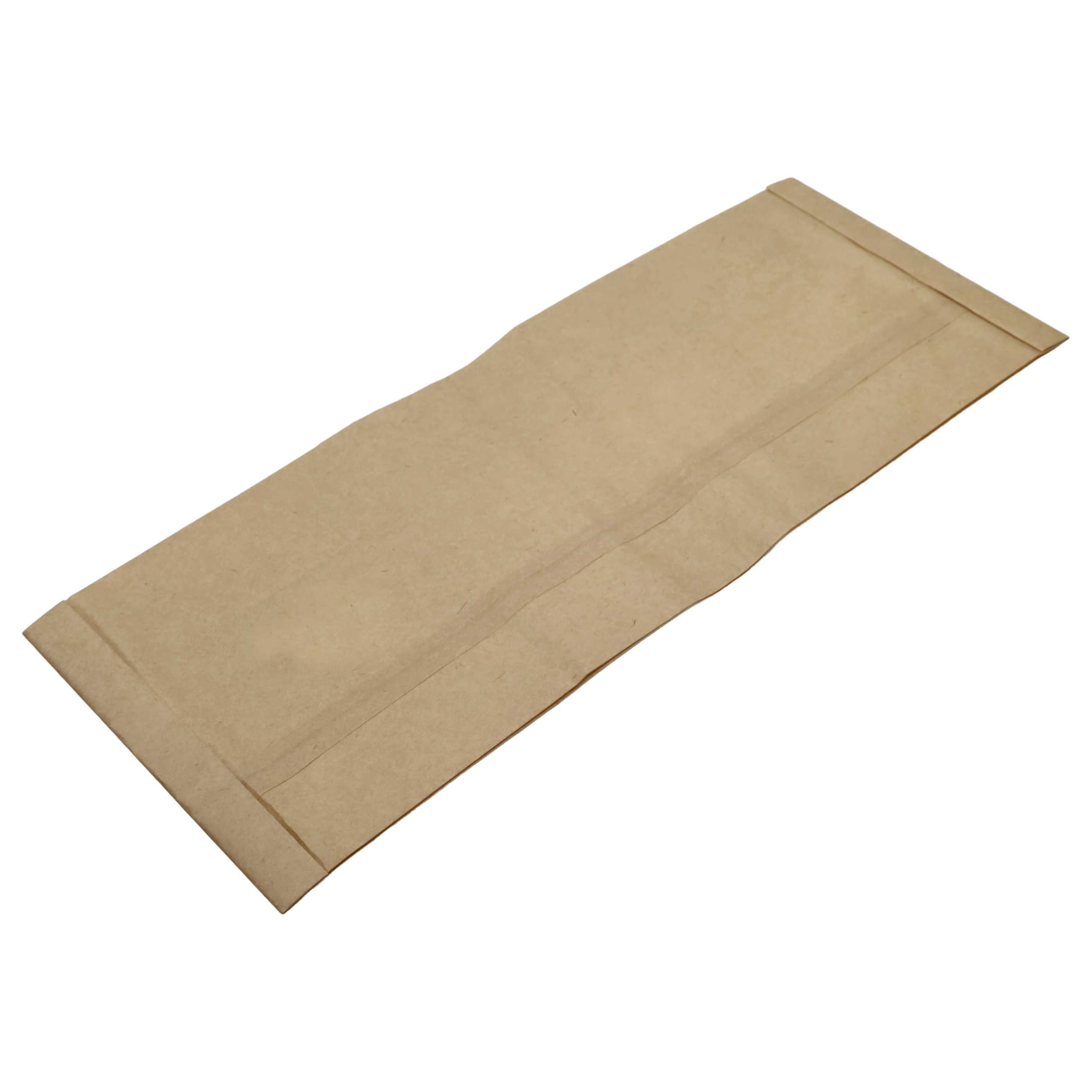 vhbw 50 worków do odkurzacza kompatybilnych z odkurzaczem Kärcher NT 361 Eco Premium, NT 361 Eco MA, NT 361 Eco Te – 29 cm x 21 cm, brązowy