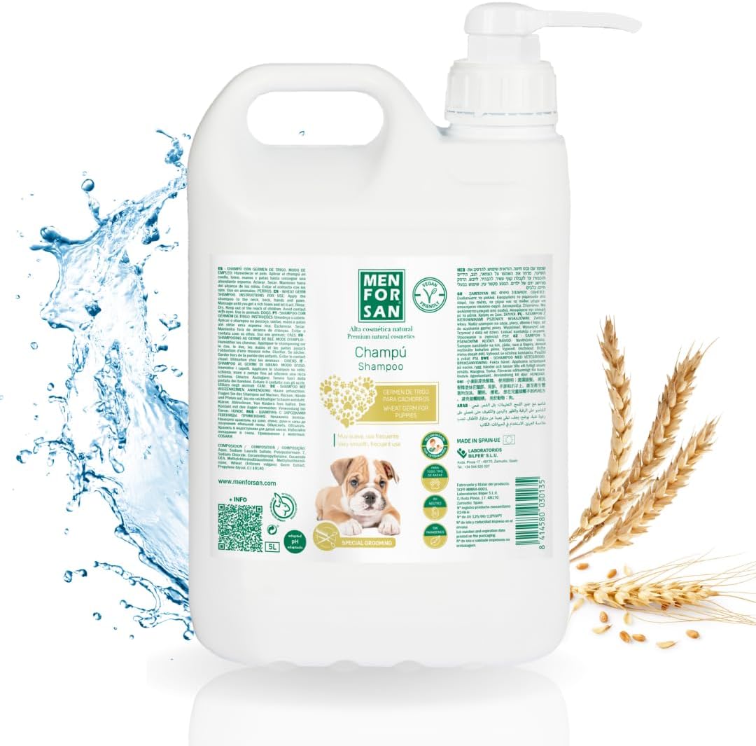MENFORSAN Shampoo for puppies with Wheat Germ Stimulates fur growth