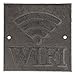 Produktbild Clayre & Eef 6Y3014 Metallschild WiFi Ca. 13 x 13 x 1 cm