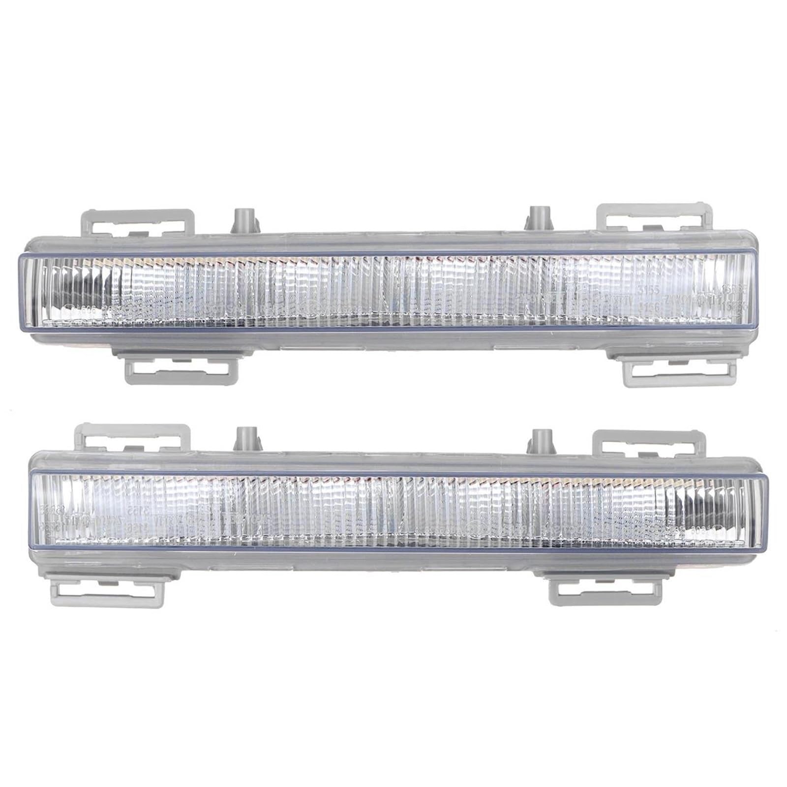 Luz diurna delantera DRL y faro antiniebla para Mercedes Benz ML350 y GLK350 lado izquierdo 2