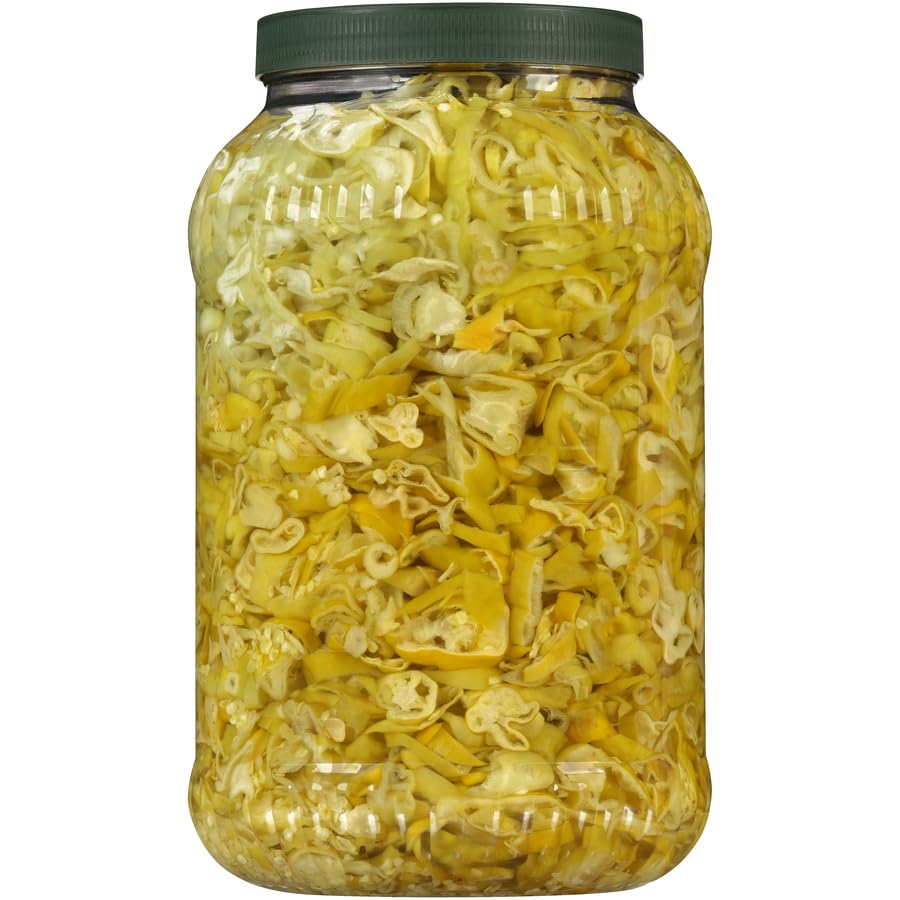 Mario Camacho Foods Sliced Pepperoncini in PET, 58.2 Ounce