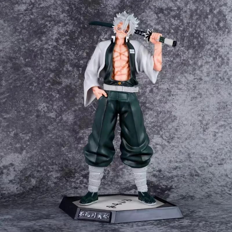 Image of Premium Samurai Warrior Action Figure | 22 cm Sword Fighter Collectible Model | Detailed Anime-Style Figurine for Desk, Shelf & Gifting PVC Statue