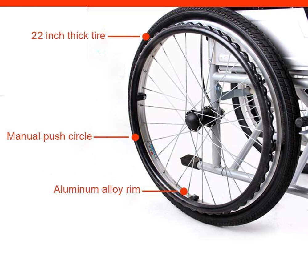 Ergonomiczny Wózek Inwalidzki Lekki Składany 14 Kg