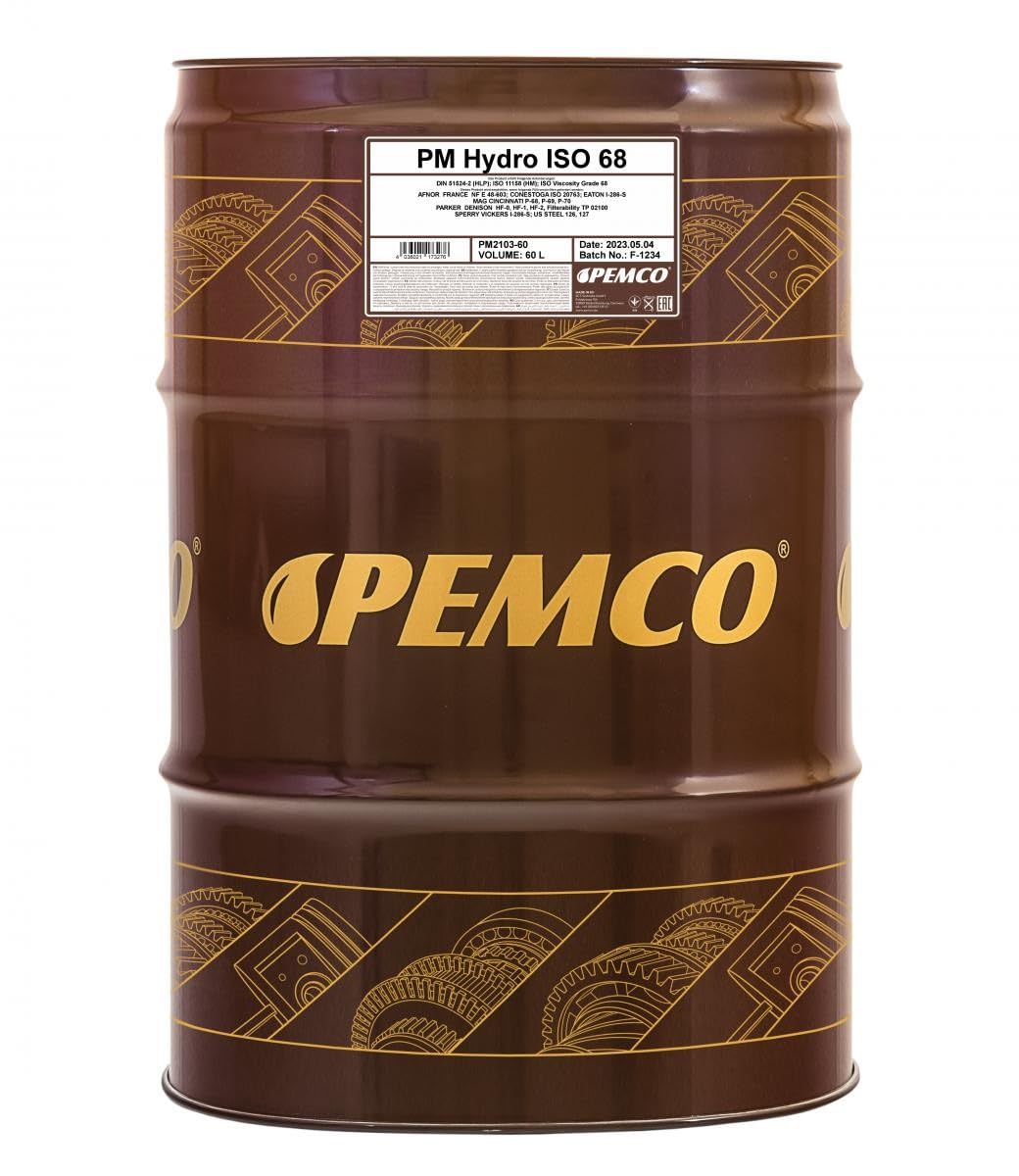 PEMCO Aceite hidráulico PM2103-60 60L Barril