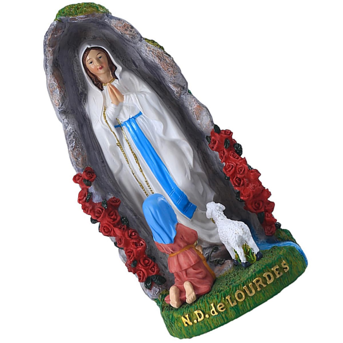 Statue Vierge Catholique résine décoration église bureau statuette religieuse YARNOW