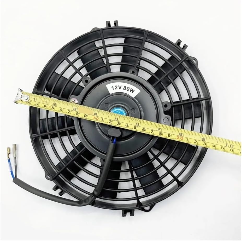 9" Universal Cooling Fan 12V 80W Car Conditioner Electric Cooling Fan Kit
