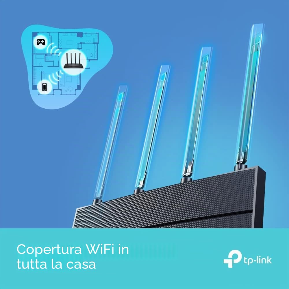 TP-Link AX1500 Gigabit Wi-FI 6 RouterAX1500 Gigabit Wi-FI 6 Router
