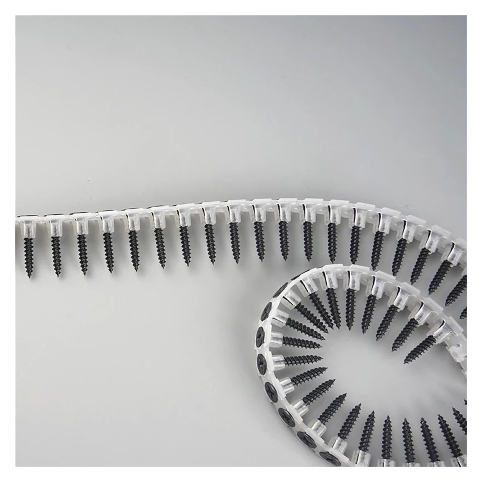 Trockenbau-Schrauben, Trockenbauschrauben, Streifen, selbstschneidend, Kohlenstoffstahl, rund, Kunststoff, Beton, 1000 Stück, 25–35 mm(35mm 1000pcs)