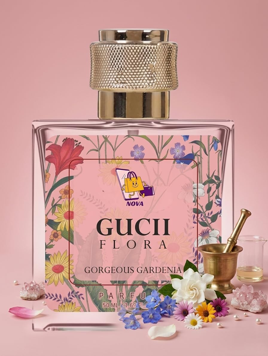 NOVA ENTERPRISE Flora Gorgeous Gardenia Eau De Perfume, Long-lasting Floral Fragrance, 50 ml,Pack of 1-image-41