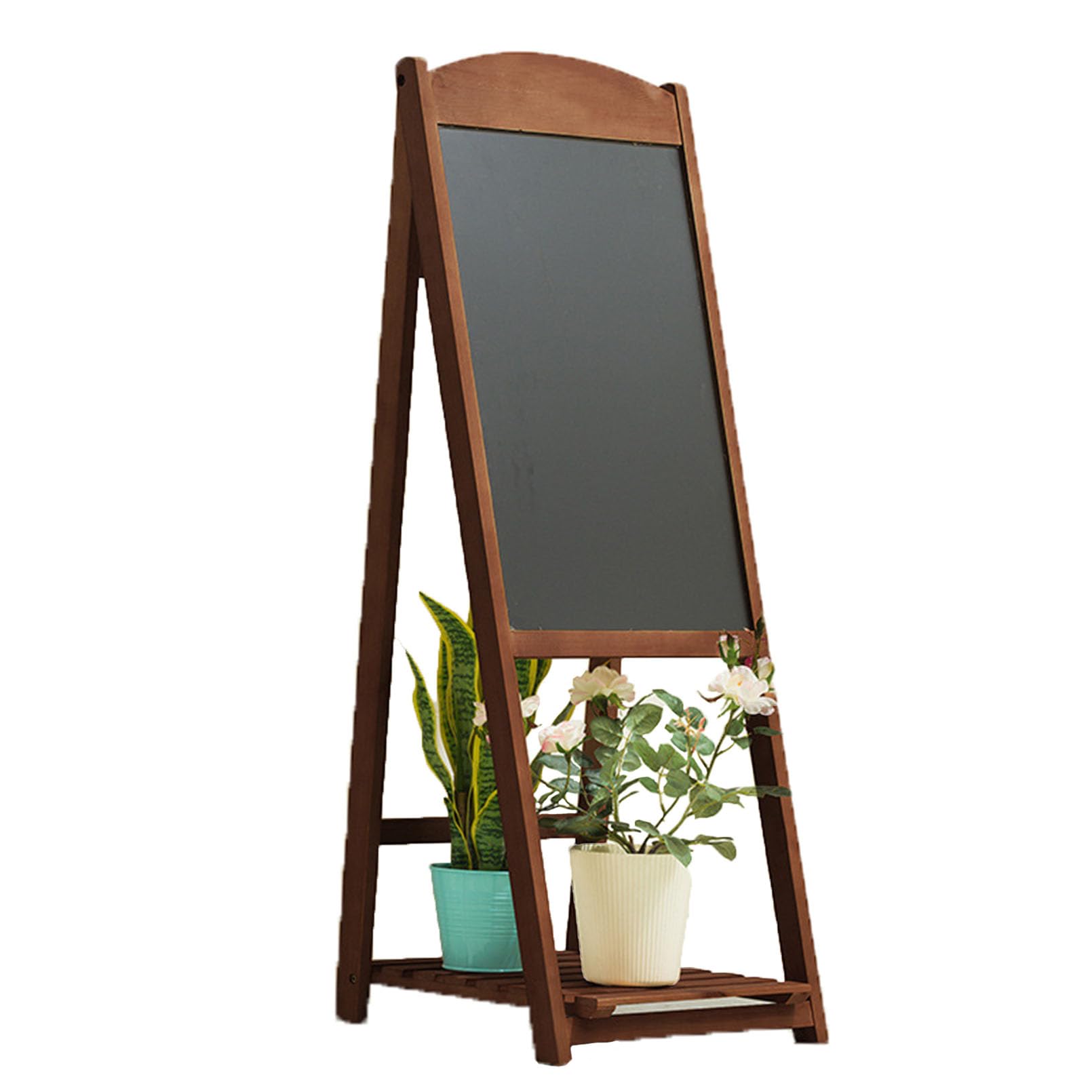 Support plante en bois JATIBOSH étagère à fleurs intérieure multiple pour salon