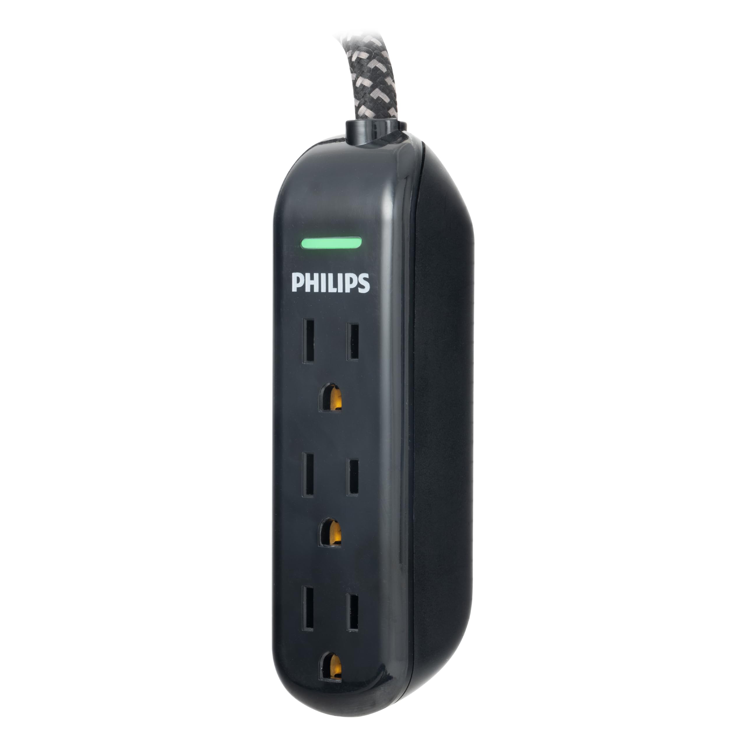 Philips 3-Outlet Extension Cord - Surge Protection -6