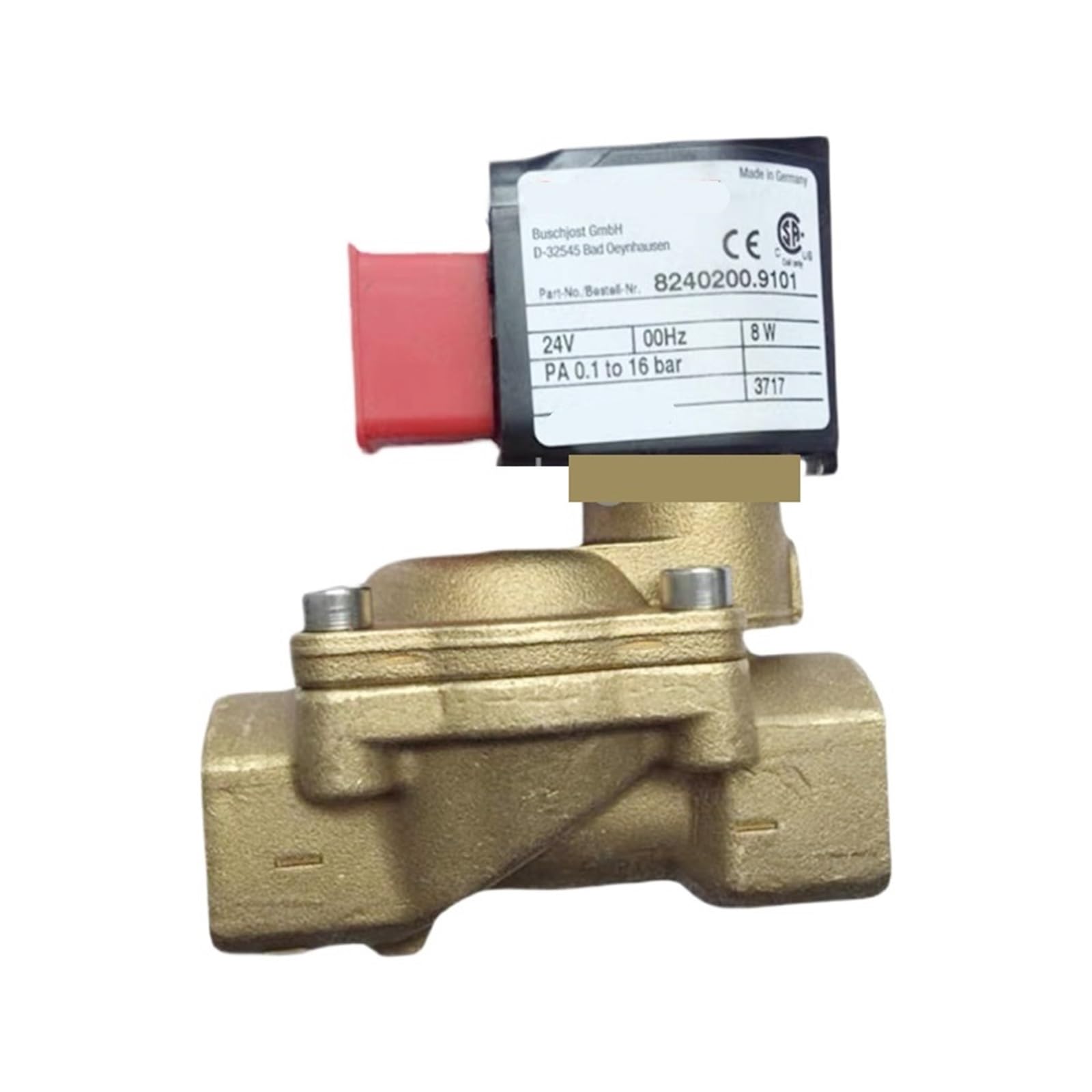 KSZHZYMGX 8240200 Solenoid Valve 8240200.9101 DC24V AC220V G1/2 Water Valve(EC50W12-L5PR-2500)