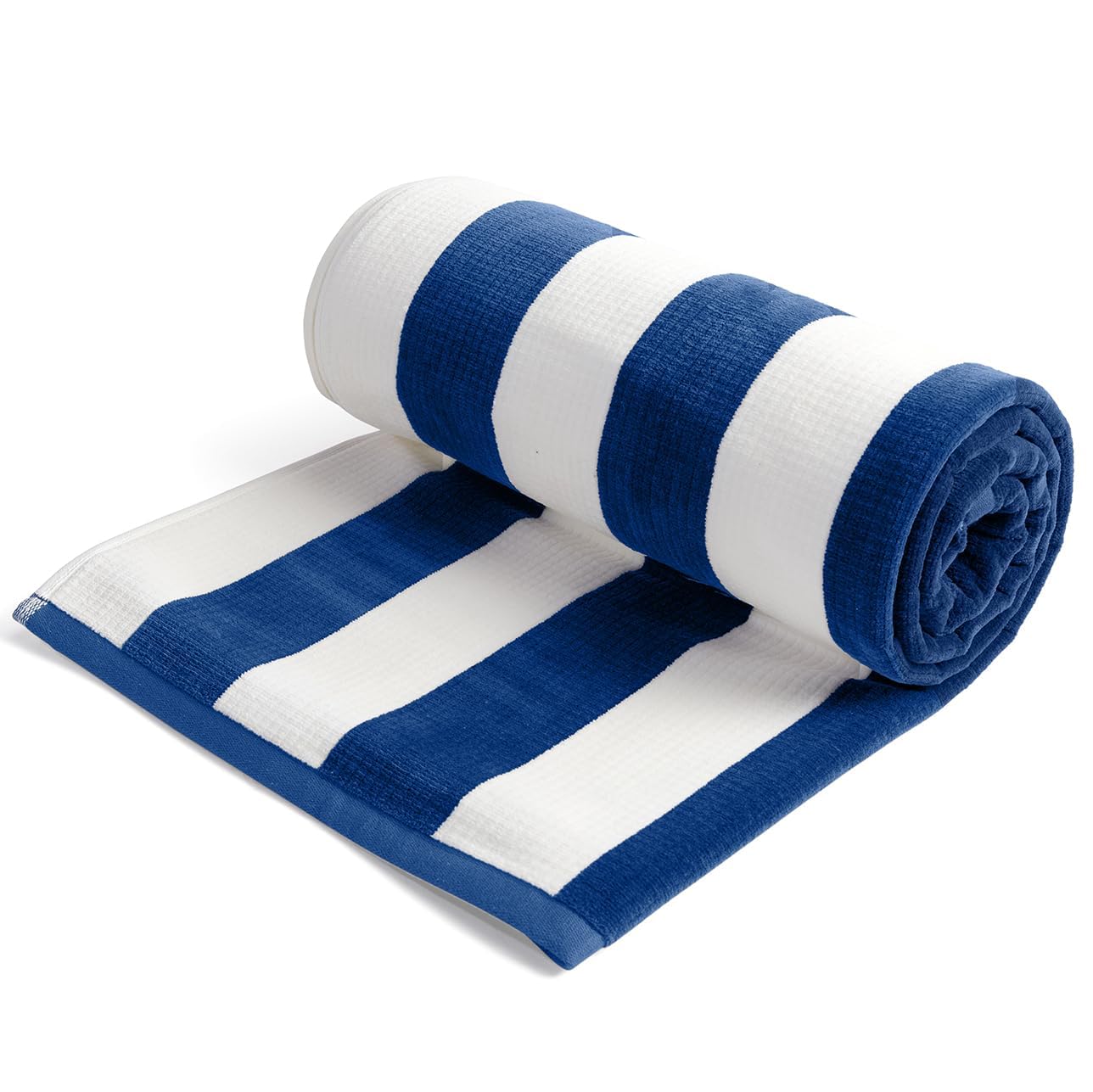 Loon & Lake Sand Resistant Beach Towels | Waffle Weave Reverse to Classic Plush Velour | Oversized 40" x 70" | Crafted from 100% Combed Cotton |