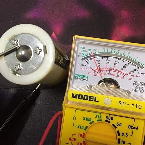 Miniatura 4 de Acxico 8 piezas AA a tamaño D adaptadores de batería convertidor cajas plástico paralelo amarillo