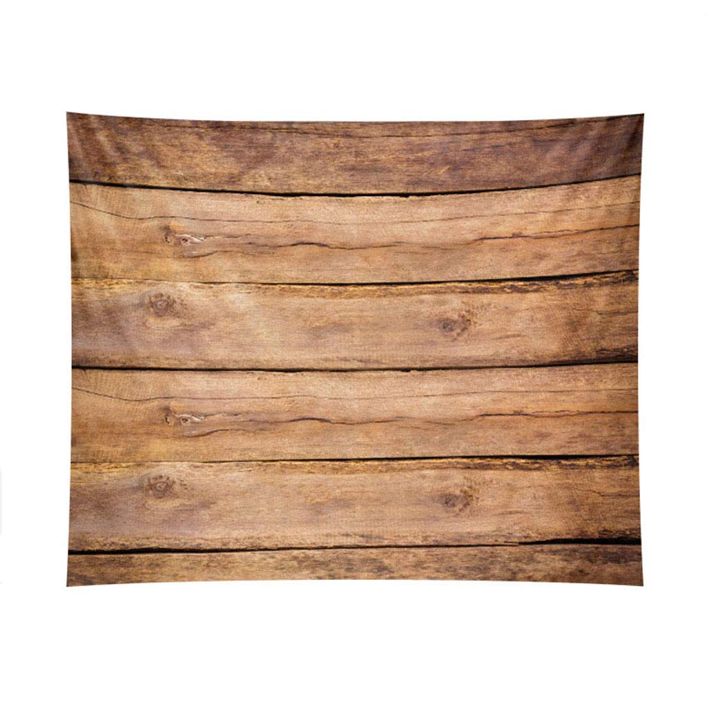 Tapisserie imperméable rayée grain en bois lavable pour chambre