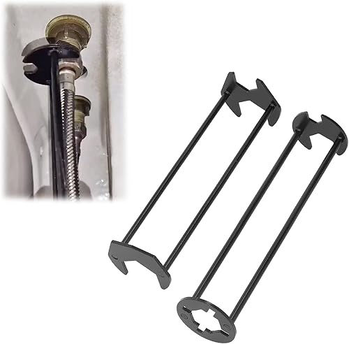 RIYUNE Llave de fregadero multifuncional, llave de manguera de grifo robusta para el hogar y el baño llave hexagonal de cuatro mordazas (MIX-2PCS)