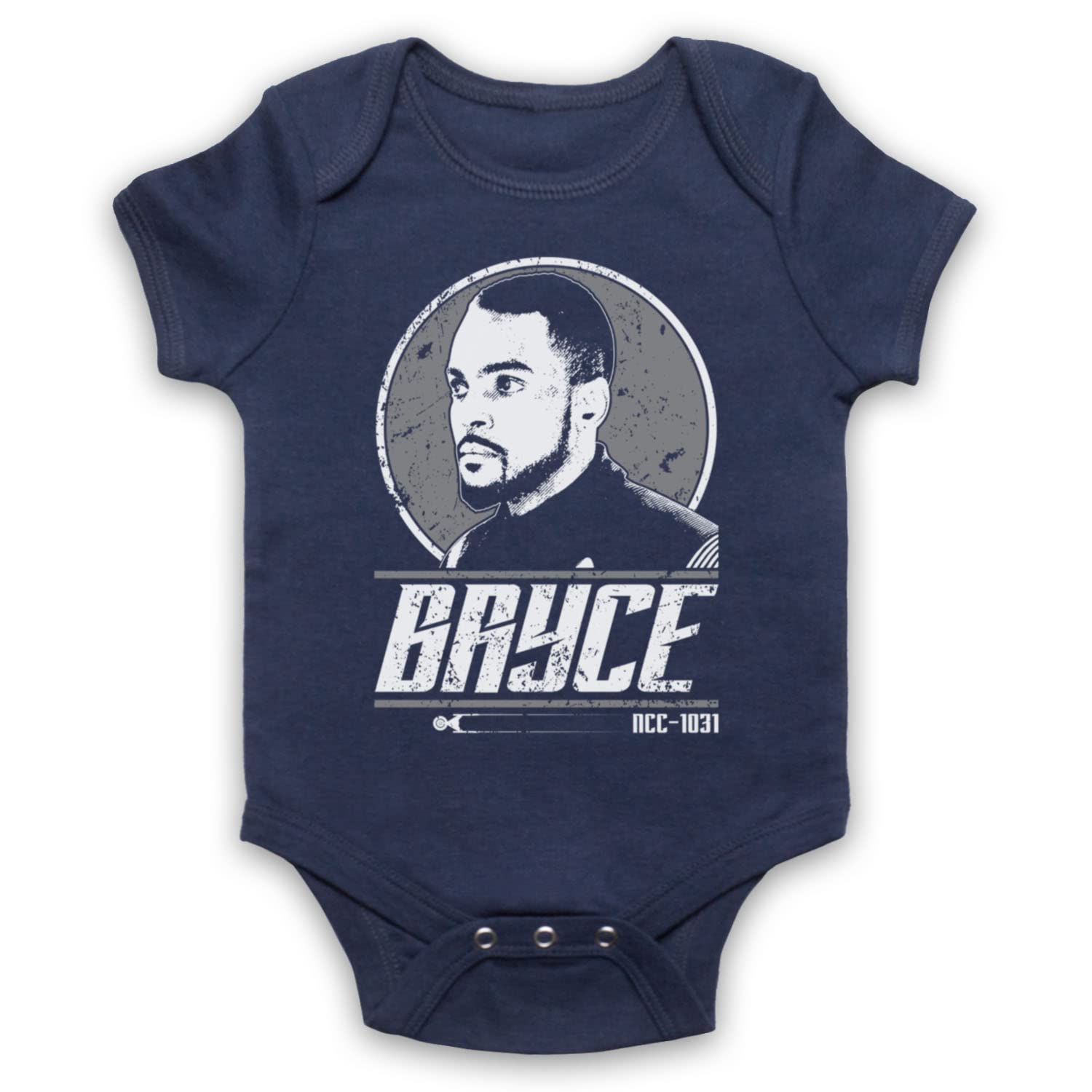 Barboteuse bébé Trek Discovery Lieutenant cadeau de naissance My Icon - 2