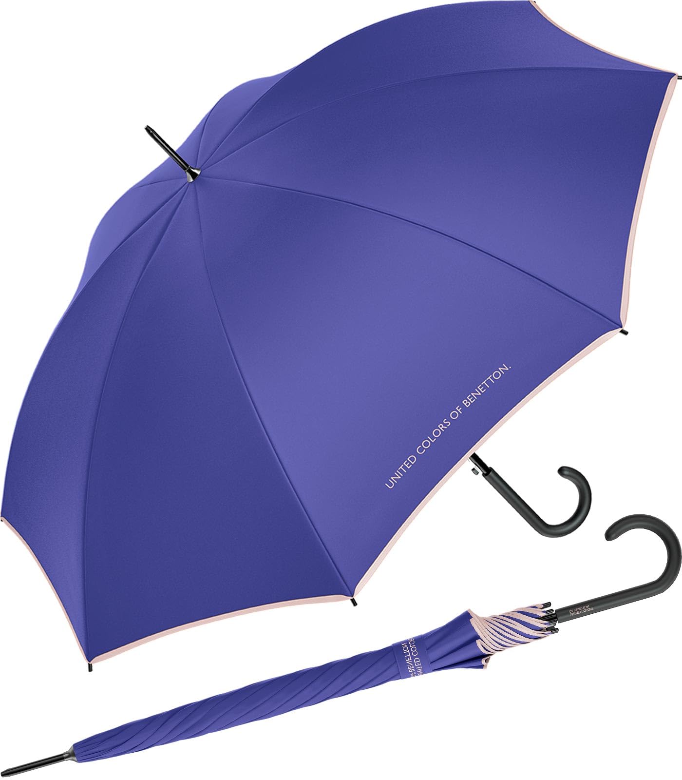 Benetton Stockschirm Long Automatik FS 2024 - purple opulence