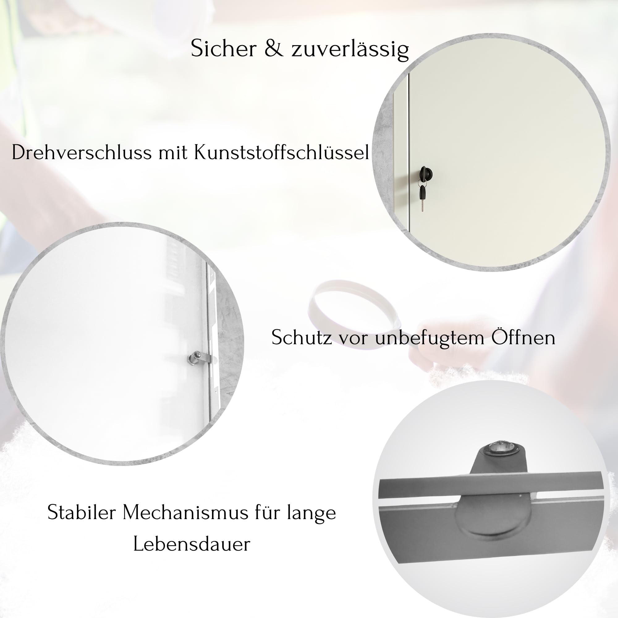 TMALASER Drzwi rewizyjne metalowe 30 x 60 cm stal ocynkowana – klapa rewizyjna biała 300 x 600 mm, zamek z kluczem - drzwi inspekcyjne do ścian murowanych i karton-gips