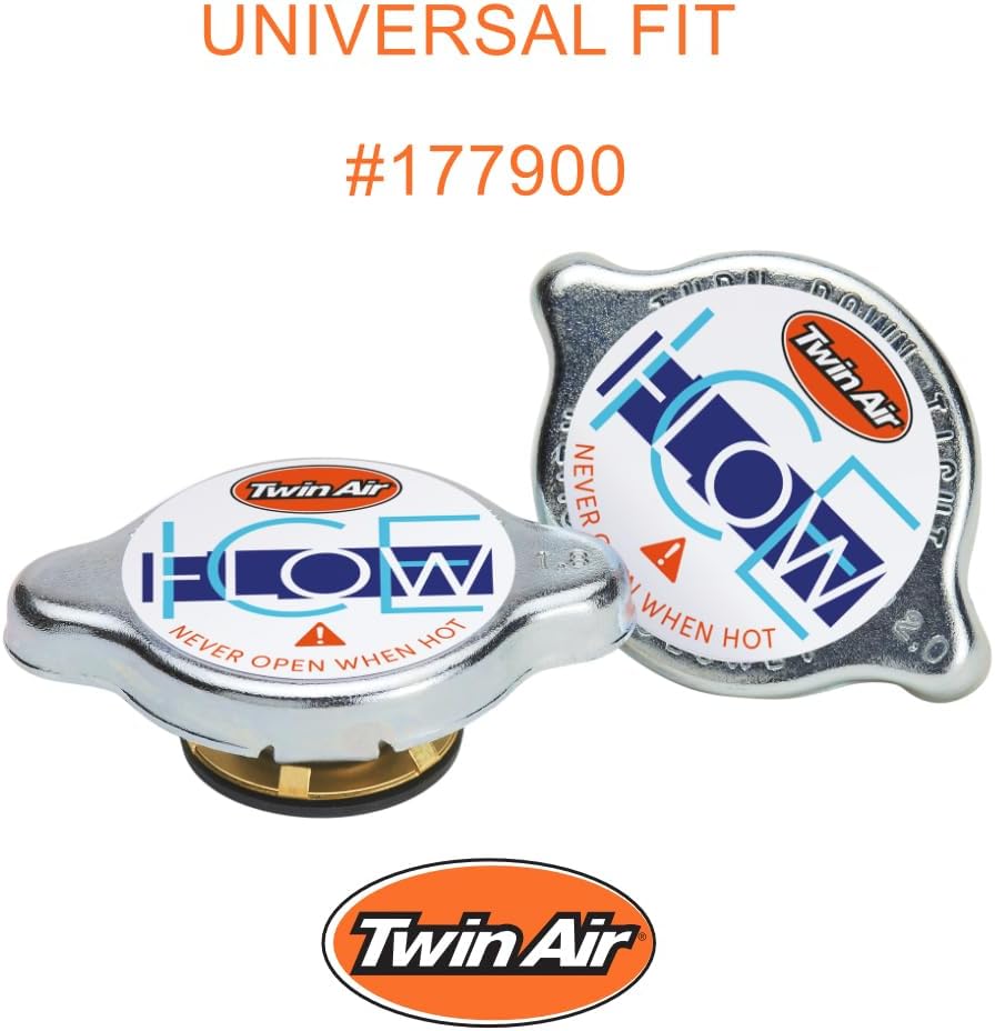 High-Pressure 26 PSI Radiator Cap for Kawasaki, Honda, Yamaha, and Suzuki ATVs - High-Performance Off-Road Motocross Replacement Radiator Cap Works on Various Models