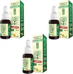 Kit c/ 3 Própolis Verde 70 - Extrato 25% - 30ml - Apis Flora