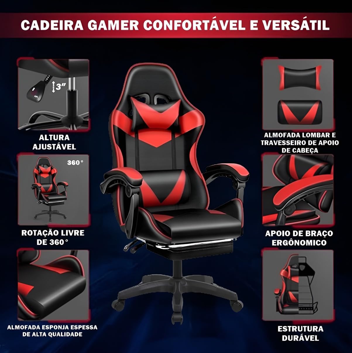 Cadeira em perspectiva 3D com fundo escuro. Cadeira em perspectiva 3D com fundo escuro.