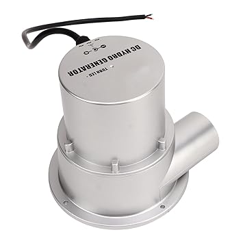 Water Turbine Hydro Generator Small Remote Control Available Simple Installation 2A DC Charging Stream Water Hydroelectric Generator For Garden (SJ18C)