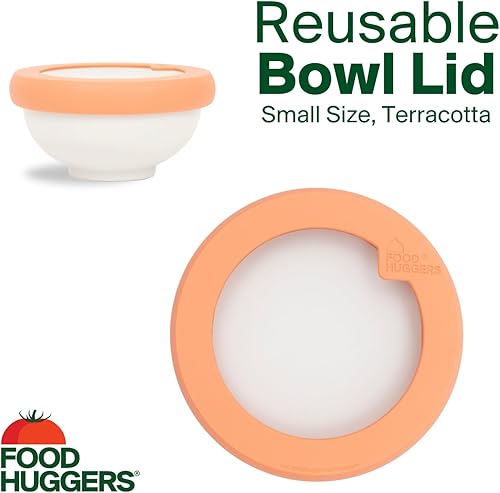 Miniatura 2 de Food Huggers Tapas de repuesto para recipientes de almacenamiento de vidrio, tapas de silicona y vidrio que no se agrietan, se adapta a la mayoría